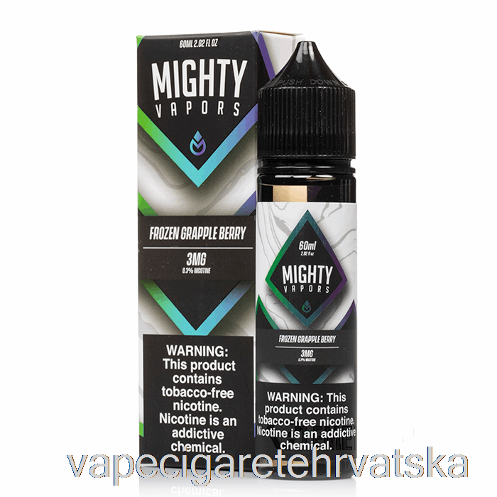 Vape Cigarete Frozen Grappleberry - Moćna Isparavanja - 60ml 0mg